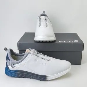 Men's Sports Casual White Leather Waterproof Anti-Slip Sneakers