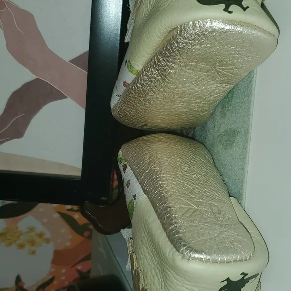 Mew Freahly Picked X Disney Princess and The Frog Bow Moccasin Size 2 (6-12mos.)
