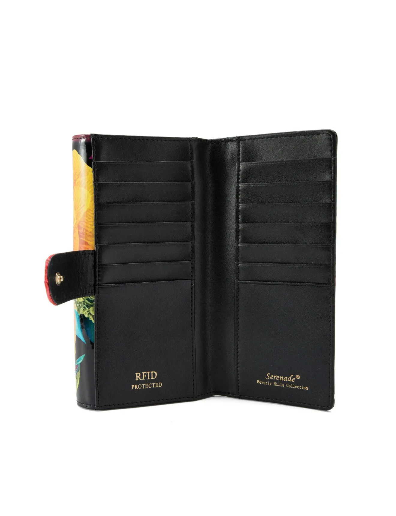 MILA LARGE LEATHER RFID WALLET-WSN8401- NEW IN