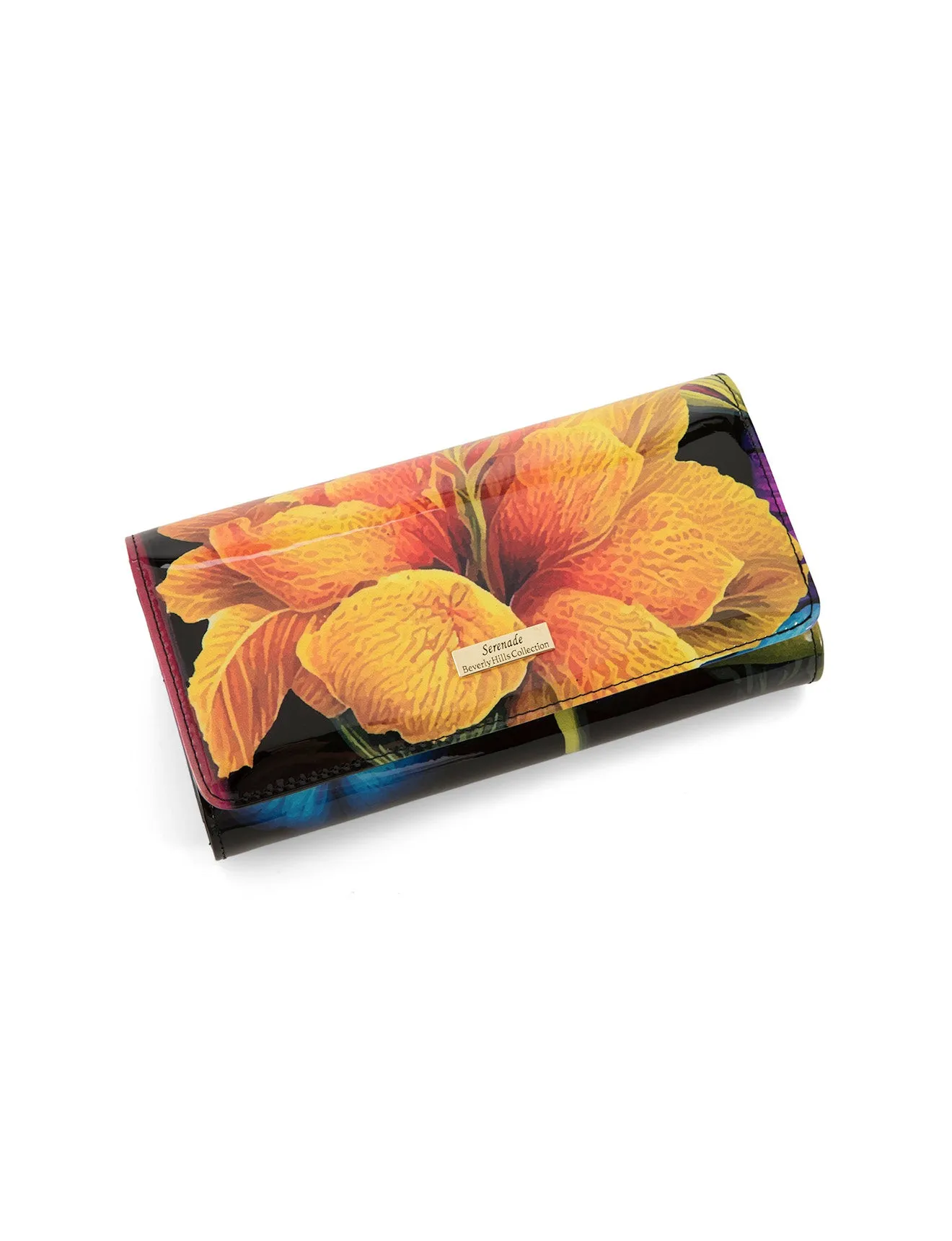 MILA LARGE LEATHER RFID WALLET-WSN8401- NEW IN