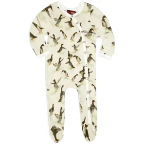 Milkbarn Organic Footed Romper - Multiple Styles