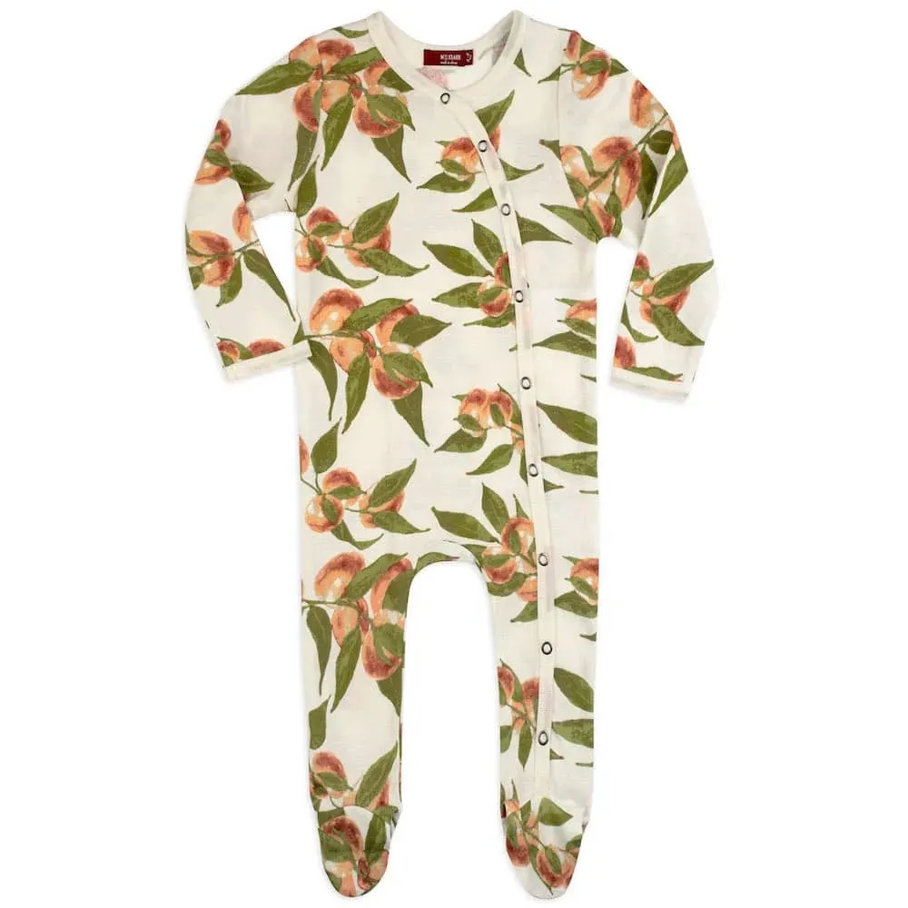 Milkbarn Organic Footed Romper - Multiple Styles