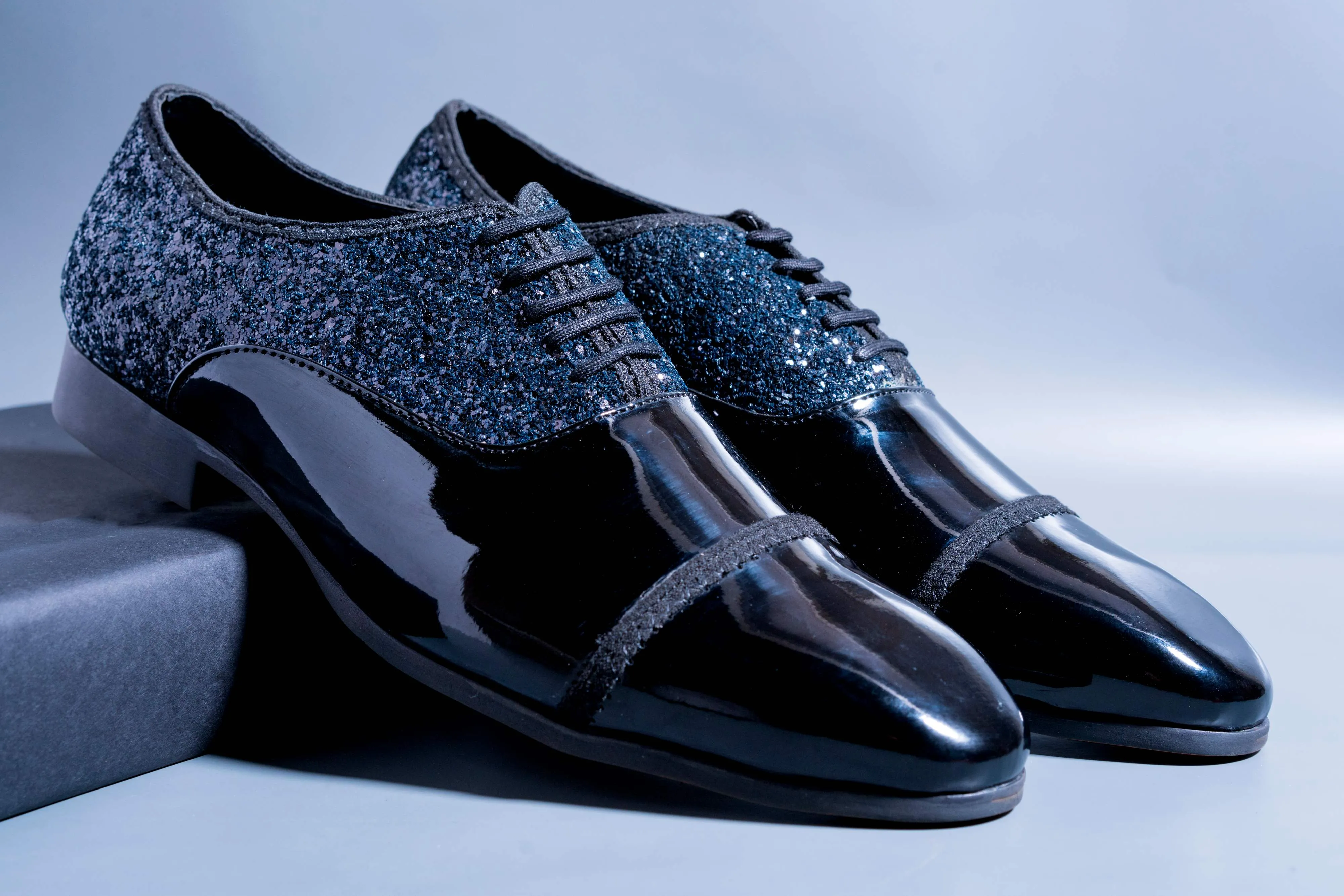 Most Stylish Black Party Wear Premium Quality Formal Shoes-JonasParamount