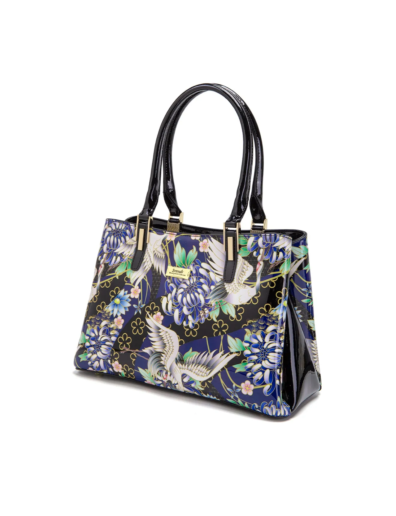 NATSUMI GRIP HANDLE  LEATHER BAG-SF13-0378-SALE