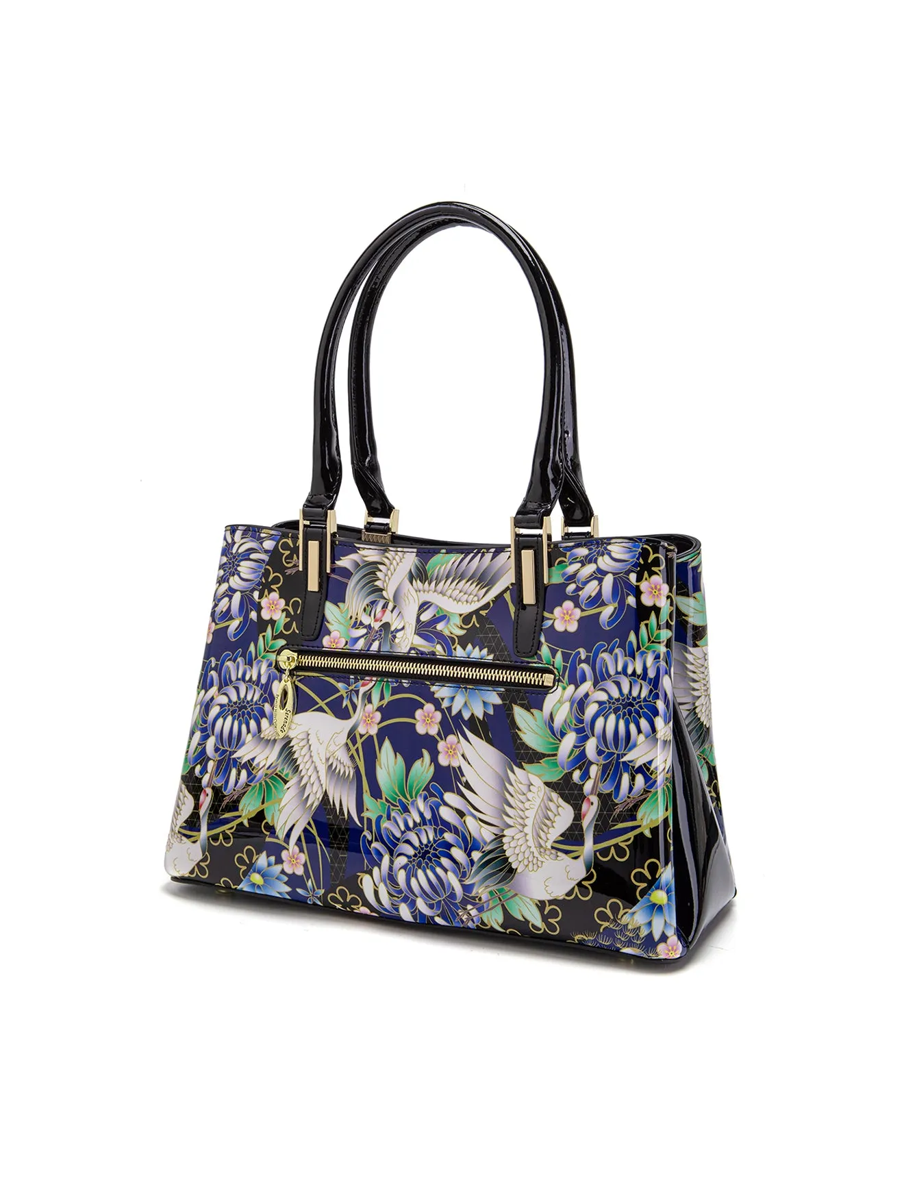 NATSUMI GRIP HANDLE  LEATHER BAG-SF13-0378-SALE