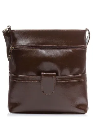 Natural leather bag