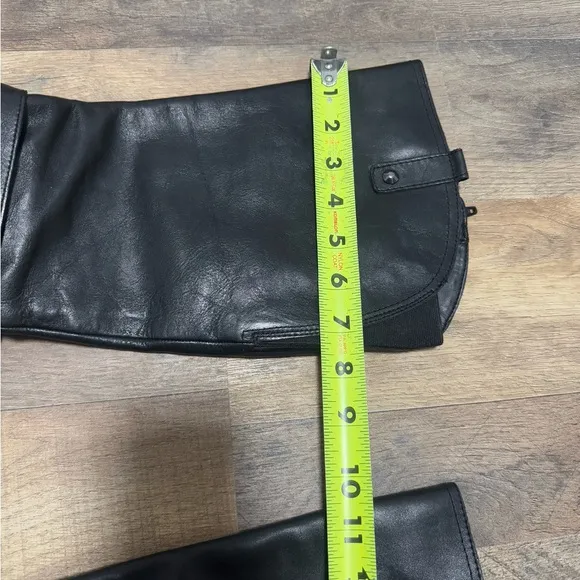 Naturalizer Women's Knee HighBoots Black Leather Size 8.5