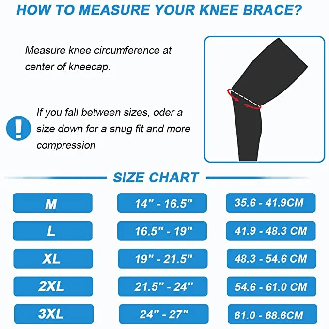 New Nvorliy Plus Size Hinged Knee Brace Dual Strap Patellar Stabilization Design & High-Level Support For Arthritis, ACL, LCL, MCL, Meniscus Tear, TDislocation, Post-Surgery Recovery Fit Men & Women, Sz 2X!