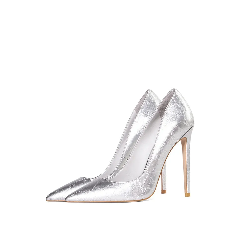 New single  pointed toe patent leather sexy women's  all-match stiletto high heels