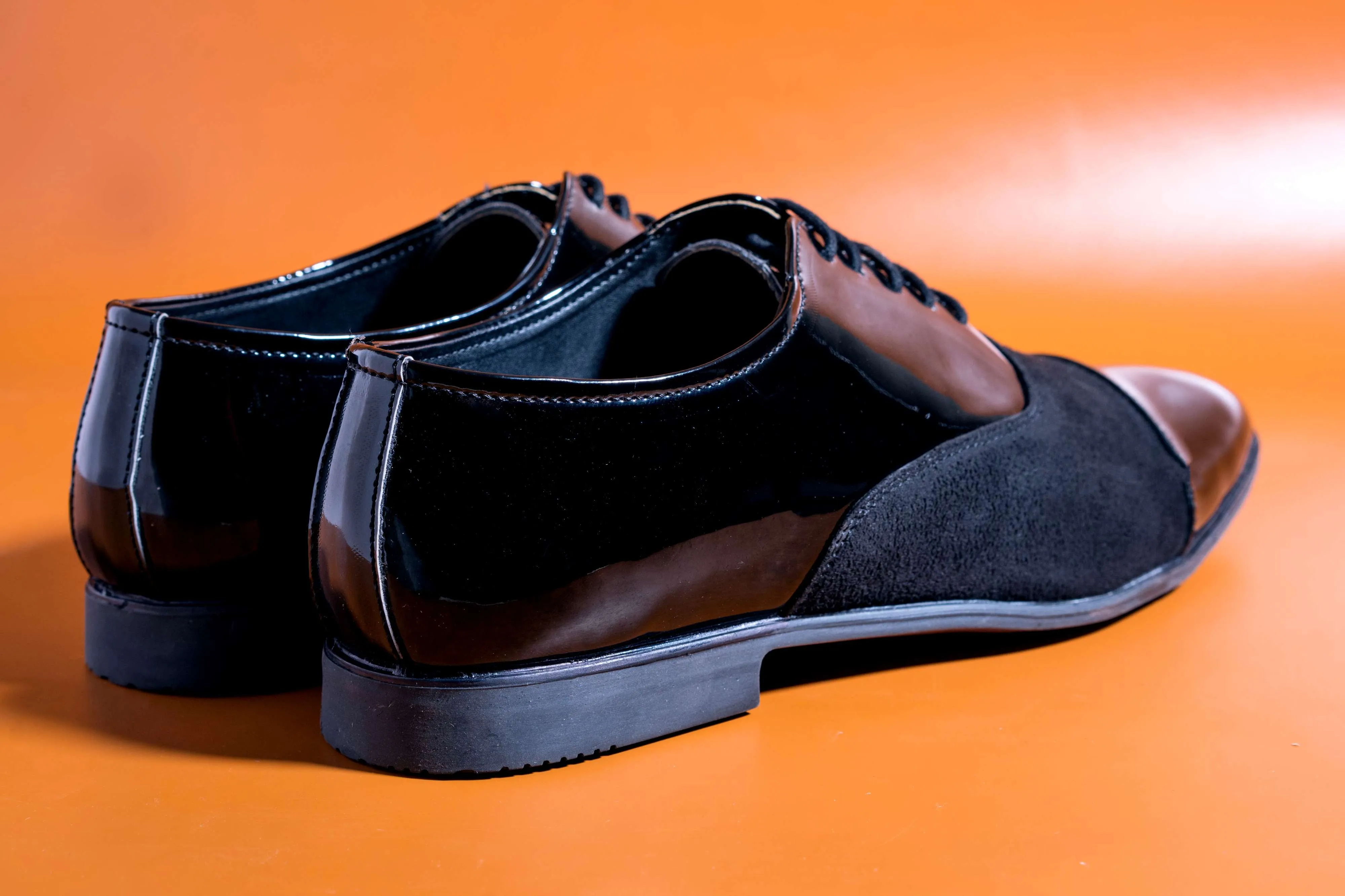 New Trendy Elegant And Classy Shiny Formal Suede Shoes For Men-JonasParamount