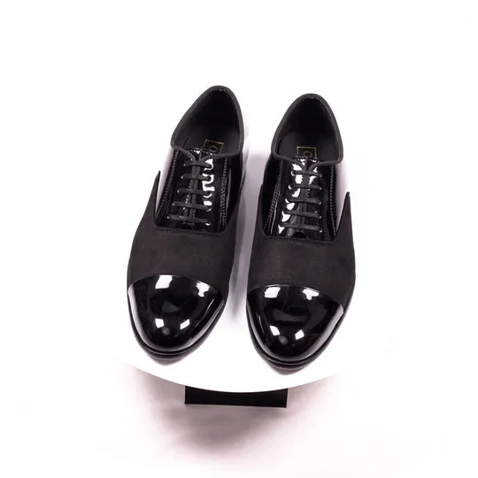 New Trendy Elegant And Classy Shiny Formal Suede Shoes For Men-JonasParamount