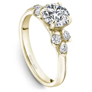 Noam Carver 14kt Yellow Gold 1.00ct Round Multi-Stone