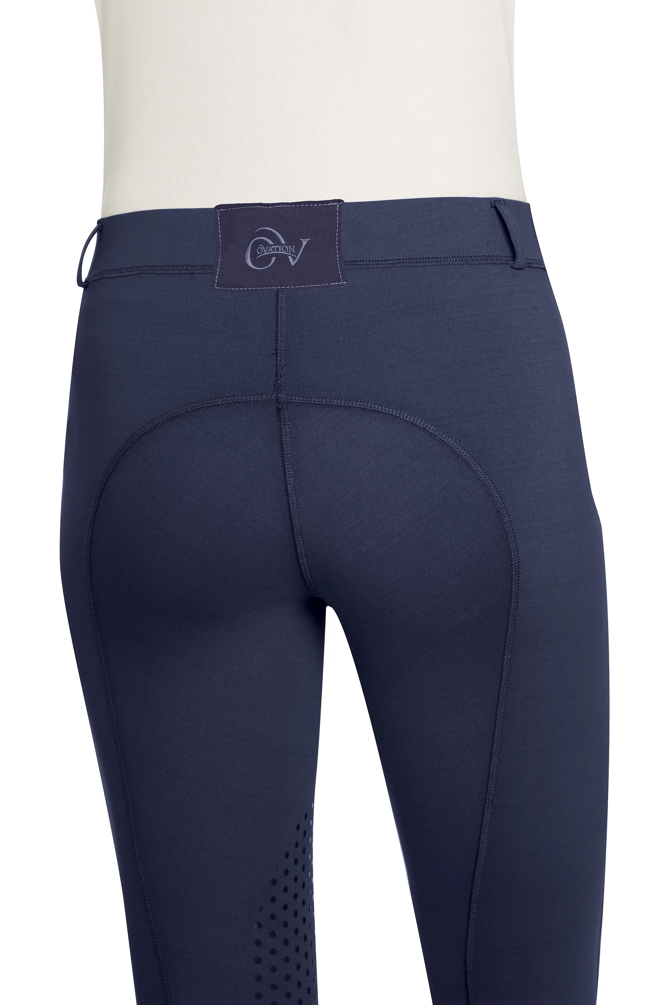 Ovation Kid's AeroWick Silicone Knee Patch Schooling Tight