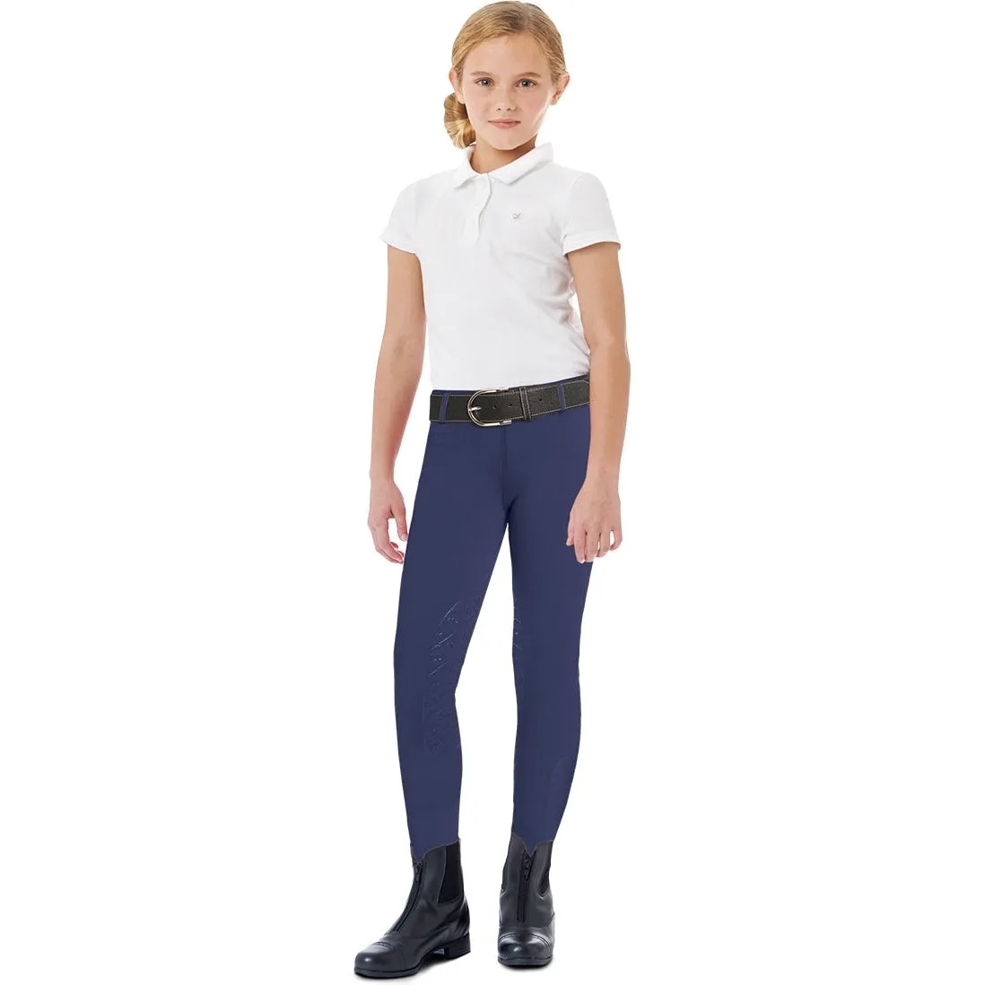 Ovation Kid's AeroWick Silicone Knee Patch Schooling Tight