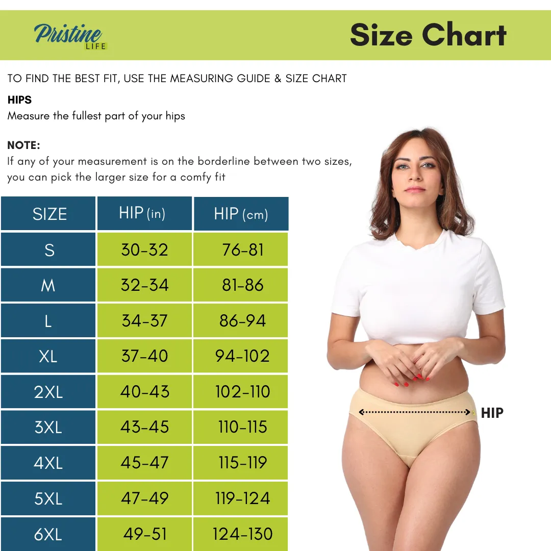 Pack Of 3 Women's Incontinence Briefs