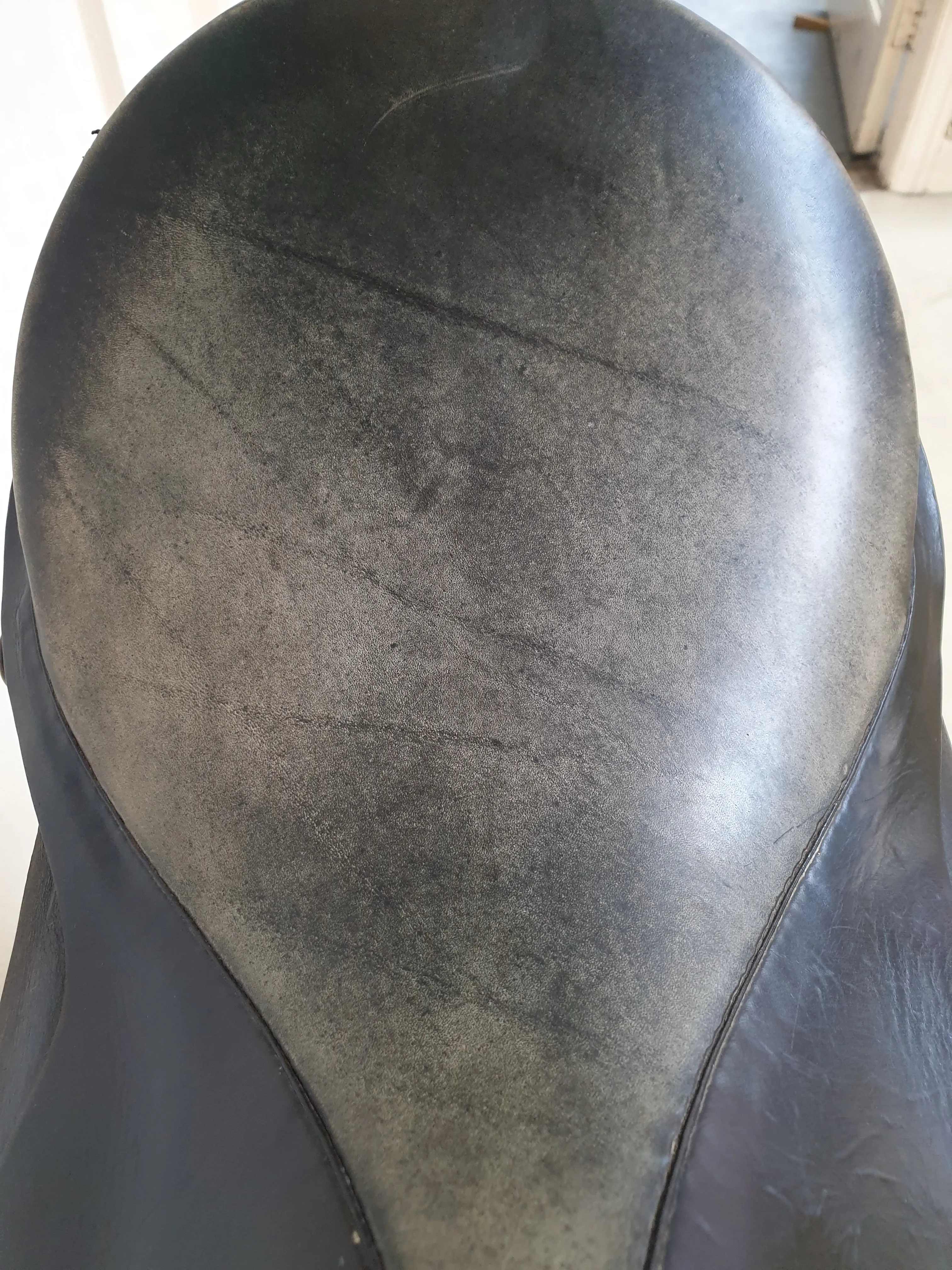 Palaton Saddlery 18" med black GP leather saddle