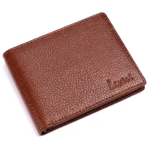 Pebble Texture 12 Card Billfold Coin Pocket Wallet #1426C