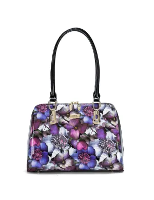 PETULA LGE PATENT LEATHER HANDBAG- SF10-7573-SALE