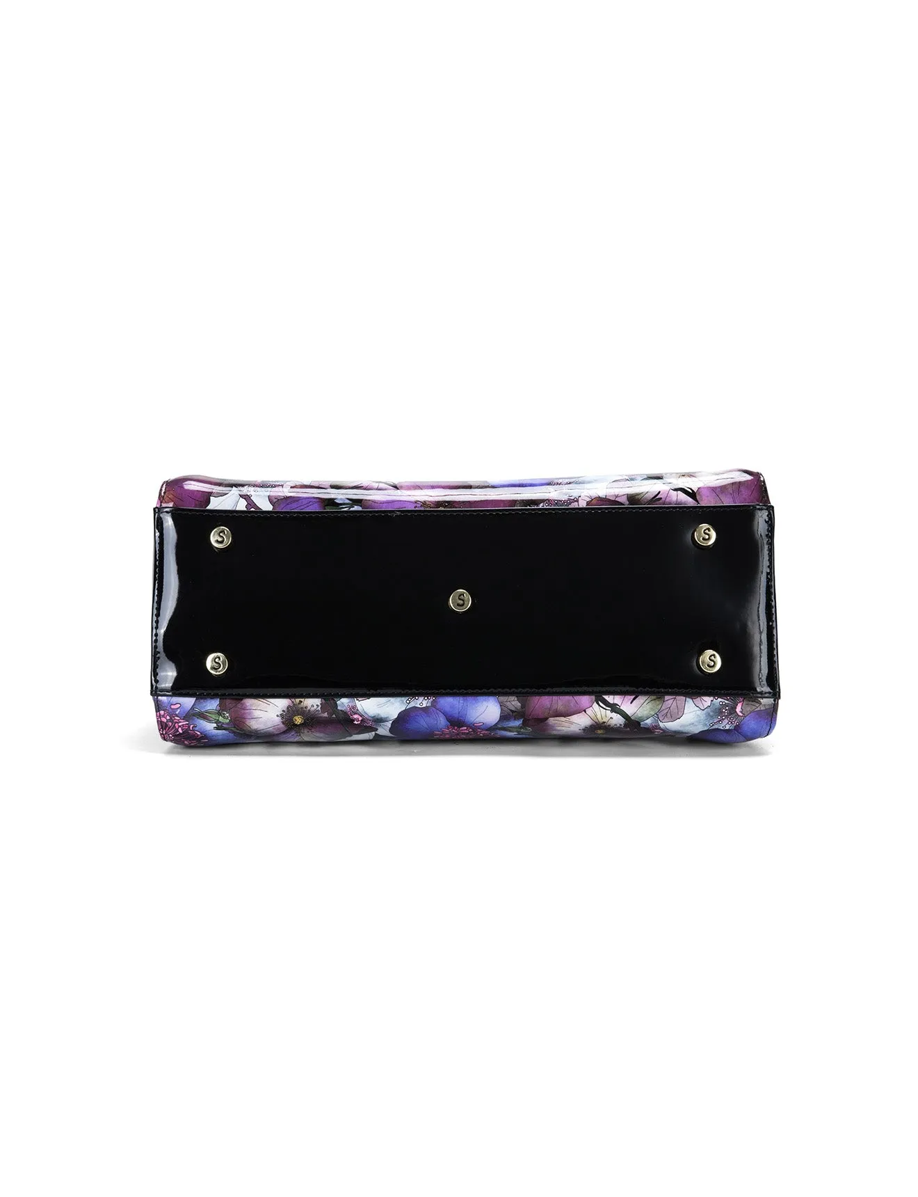 PETULA LGE PATENT LEATHER HANDBAG- SF10-7573