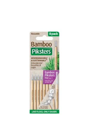 Piksters Bamboo Purple Size 1 8Pk