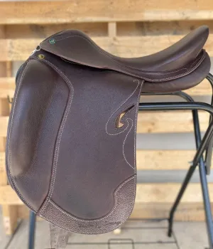 Prestige Passion K Dressage Saddle Tobacco Brown  - DEMO MODEL