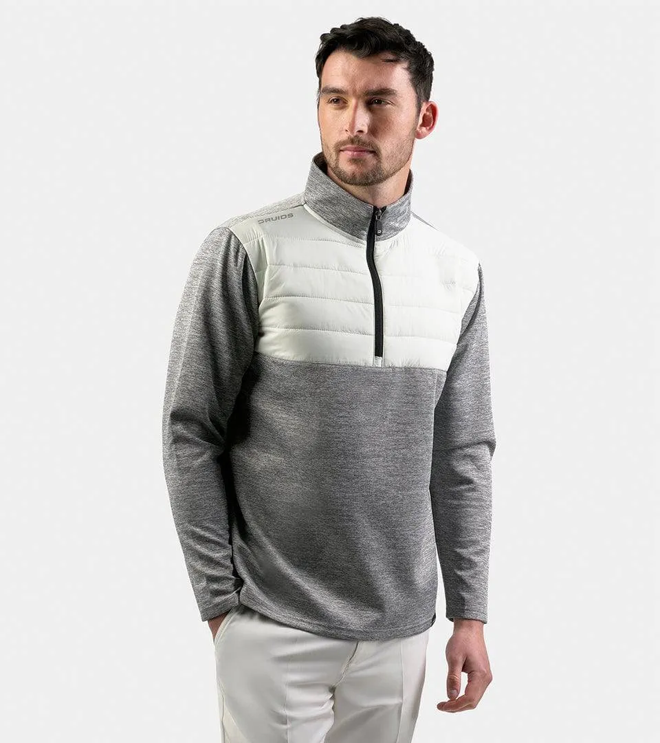 PRO TECH HYBRID MIDLAYER - GREY