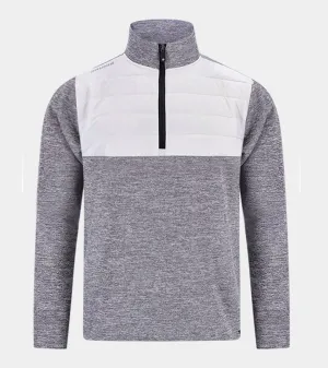 PRO TECH HYBRID MIDLAYER - GREY