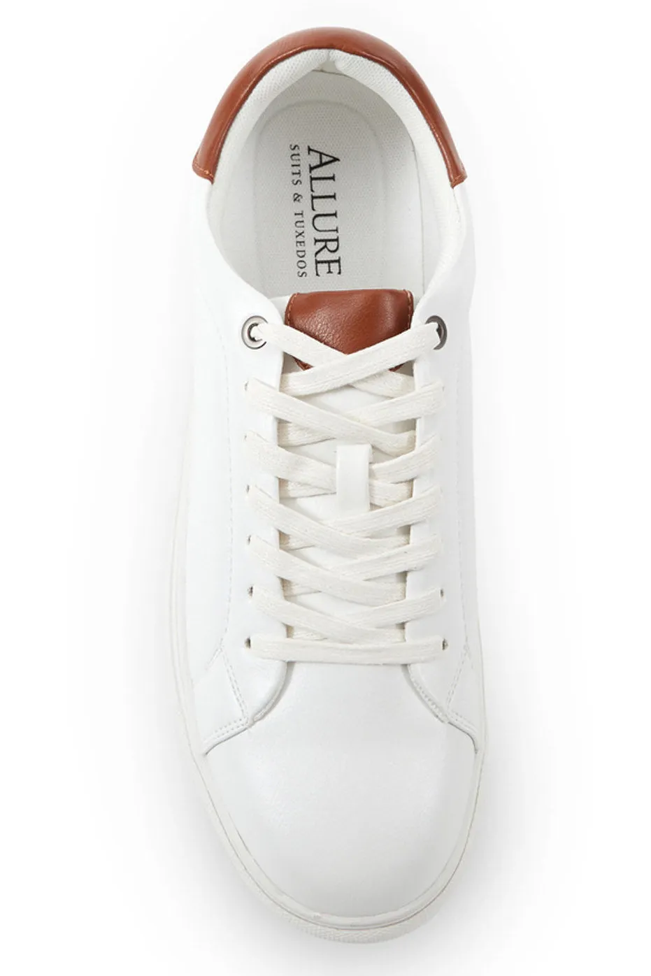 "Commander" White Hybrid Dress Shoes