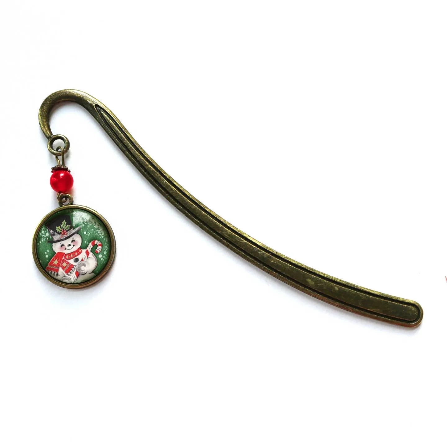 Retro Snowman Book Hook