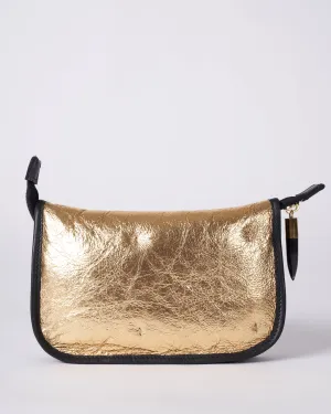 rhett jewelry case - gold/natural