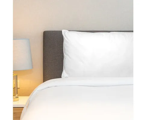 Royal Comfort 250GSM Bamboo Blend Quilt With 1100GSM King Size Hotel Pillow Bedding Set