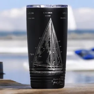 Sailboat Patent Tumbler
