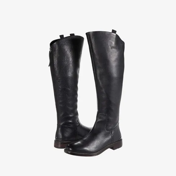 Sale !Franco sarto women high knee  Meyer boots shoes size 6 black leather nwob