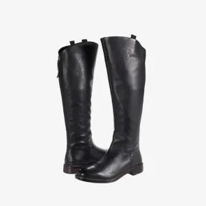 Sale !Franco sarto women high knee  Meyer boots shoes size 6 black leather nwob