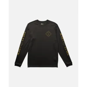 SALTY CREW TIPPET L/S SUNSHIRT CHARCOAL