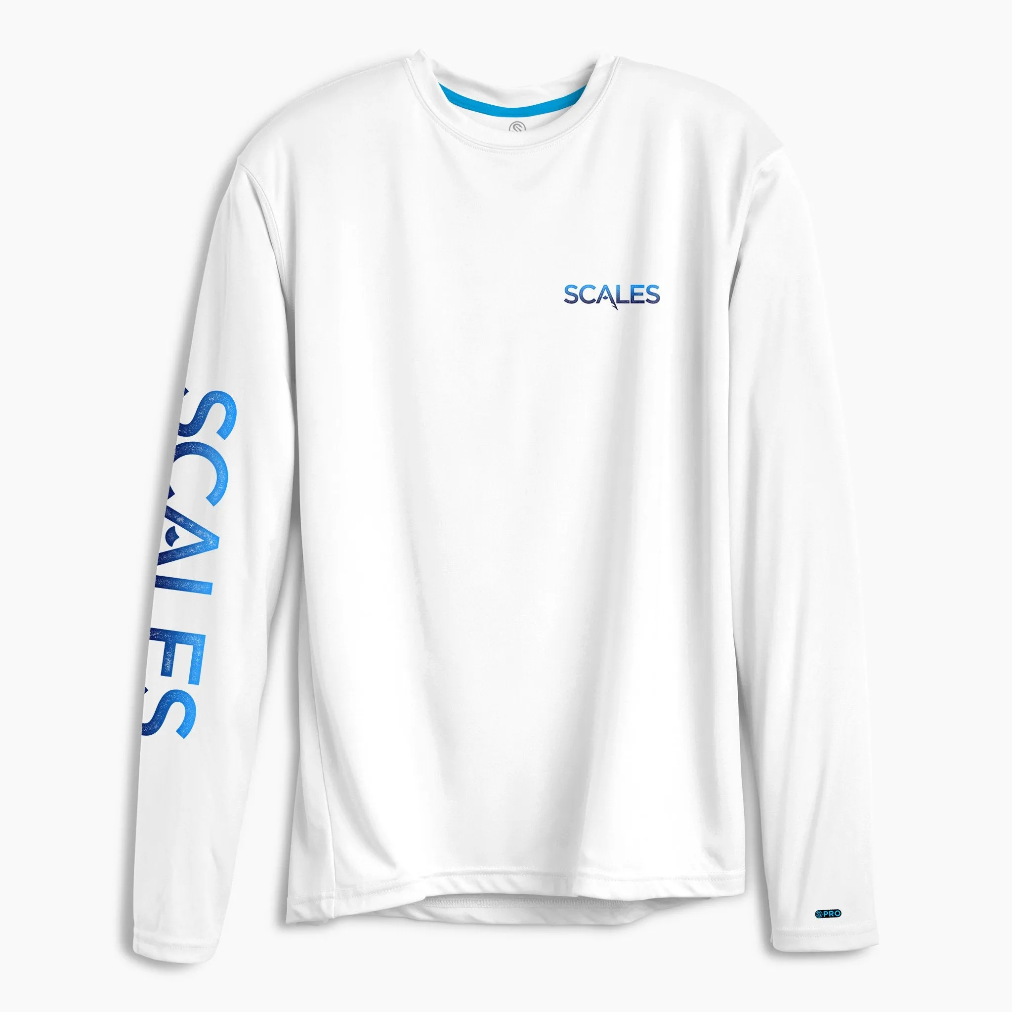 Scales Gear Pro Performance Every Degree Crew White Shirt