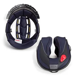 Scorpion Kwikwick EXO-GT3000 Liner Street Motorcycle Helmet Accessories - Blue / 2X-Large