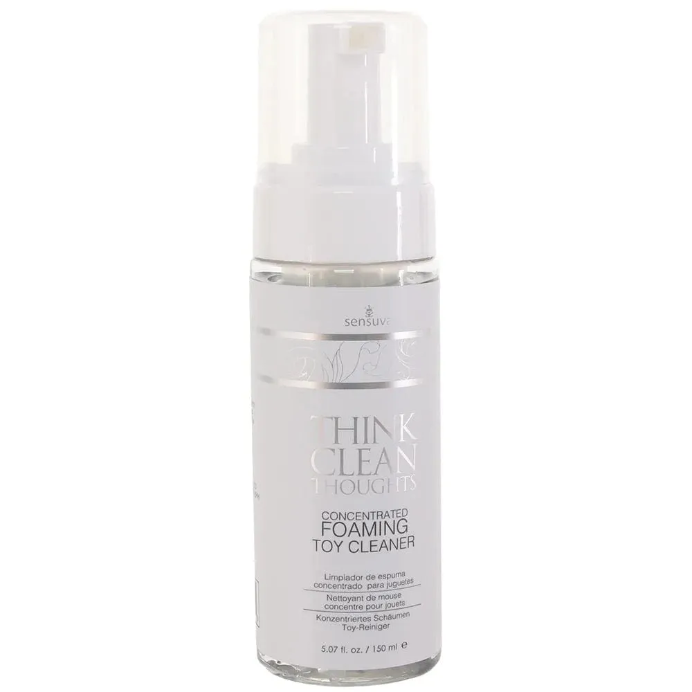 Sensuva Think Clean Thoughts Foam Toy Cleaner 5.07oz