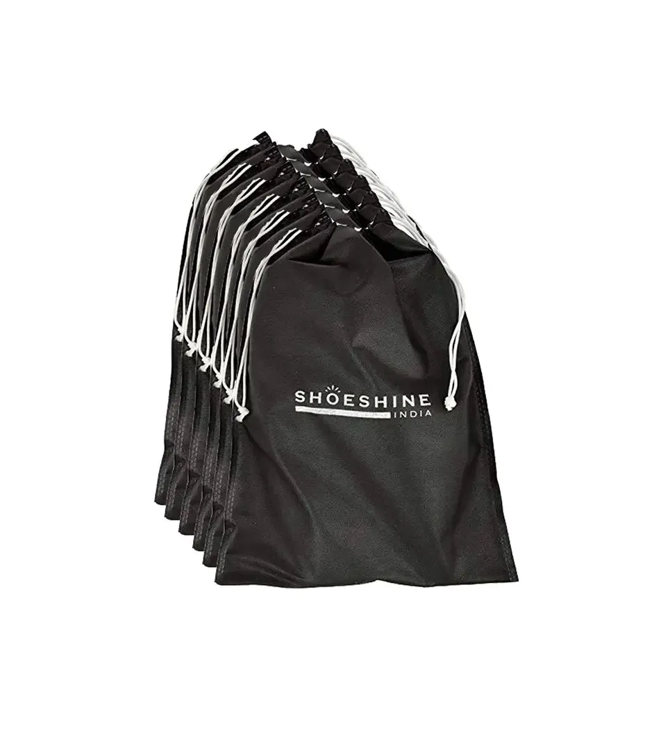 SHOESHINE Shoe Bag (Pack of 12) Shoe Storage bag for home & travel - Blue Dot