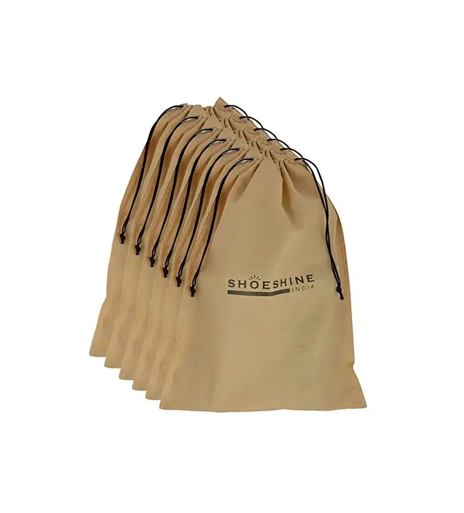 SHOESHINE Shoe Bag (Pack of 12) Shoe Storage bag for home & travel - Blue Dot