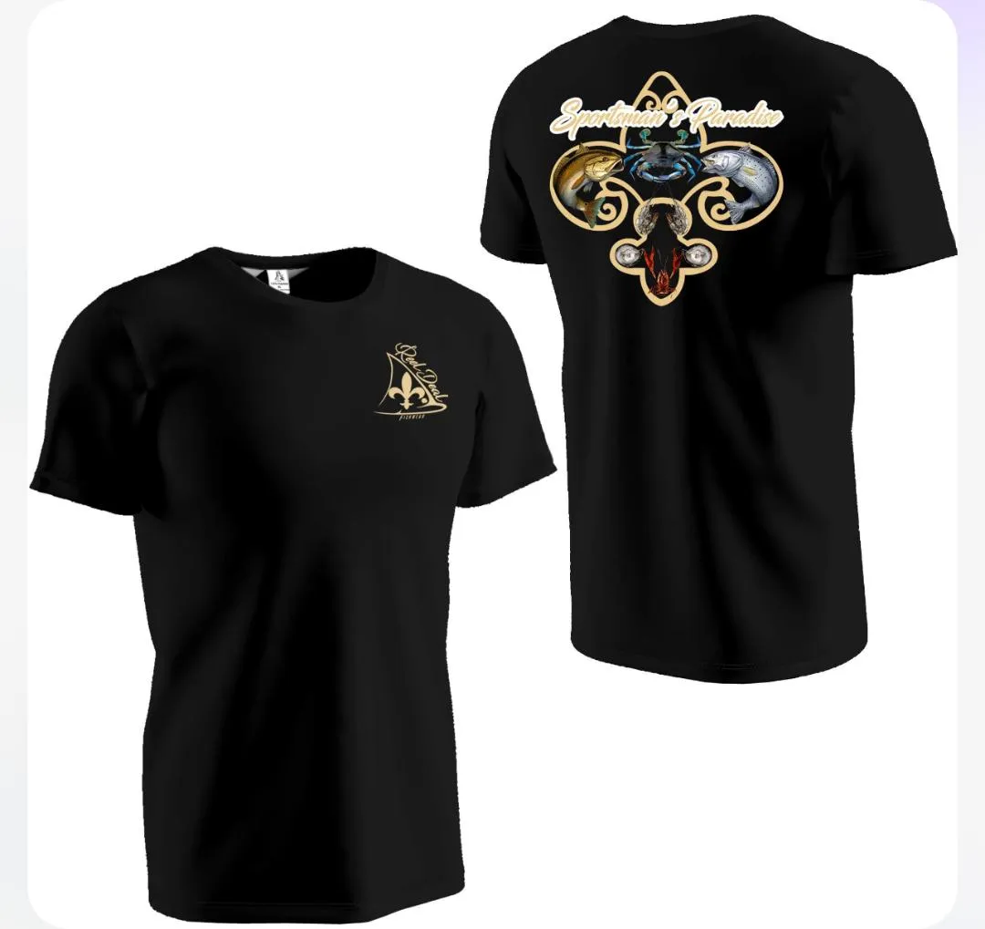 Sportsman's Paradise Short Sleeve Black Performance Dri-Fit (SS15)