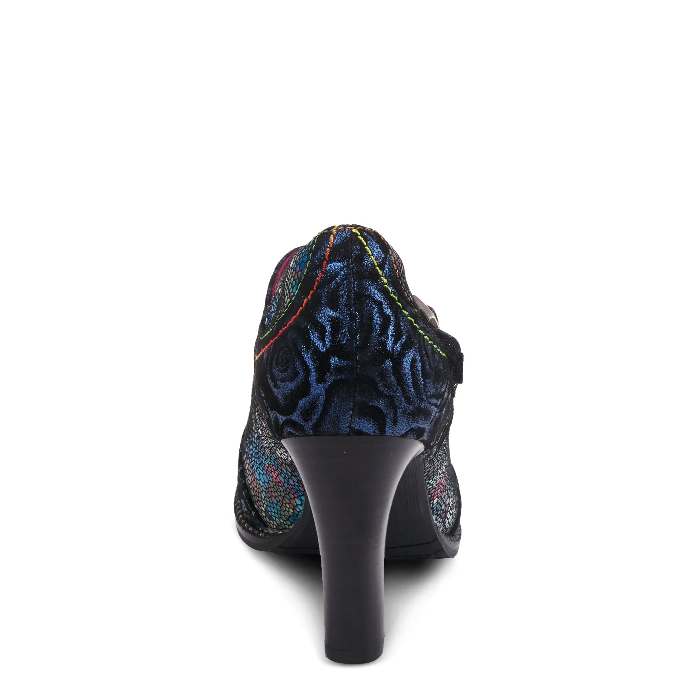Spring Step Shoes L'Artiste Mazie Women's Floral Metallic Leather Shoes
