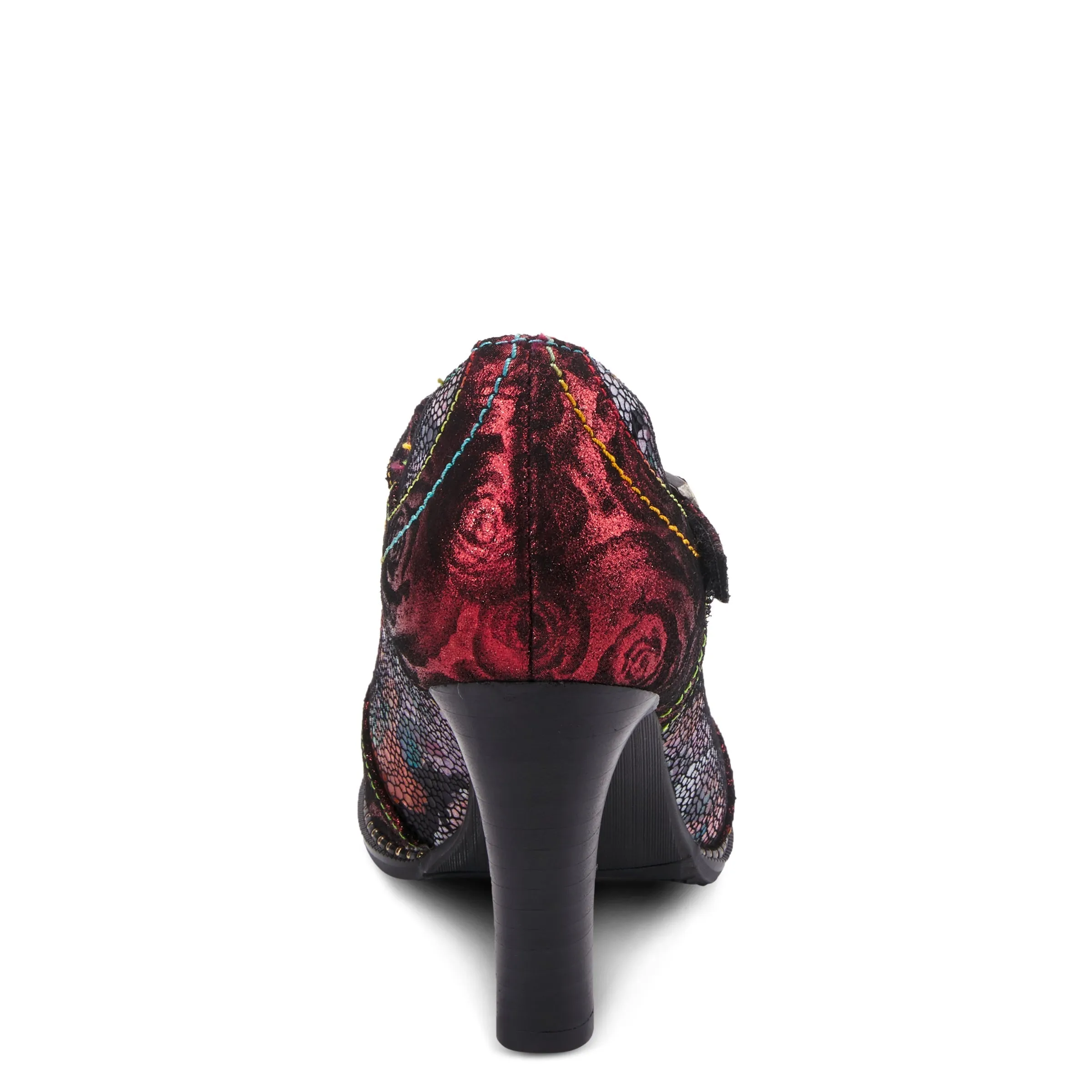 Spring Step Shoes L'Artiste Mazie Women's Floral Metallic Leather Shoes