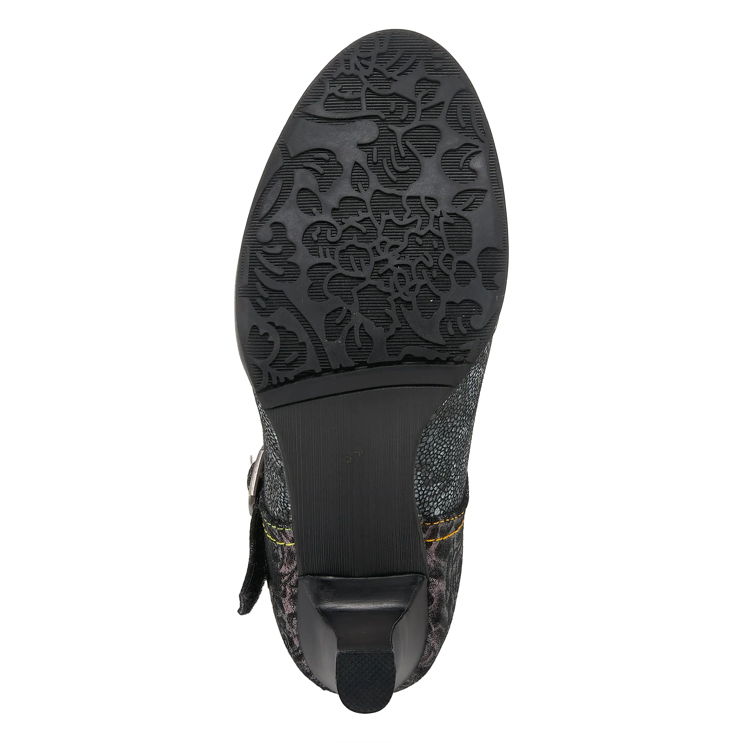 Spring Step Shoes L'Artiste Mazie Women's Floral Metallic Leather Shoes
