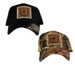 Stamped Cowboy Rodeo Patch Ballcap w/ Bucking Horse Logo