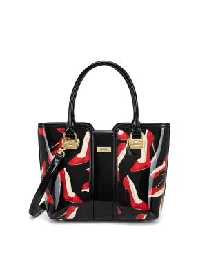 STILETTO MED GRIP HANDLE LEATHER BAG- SF19-0292