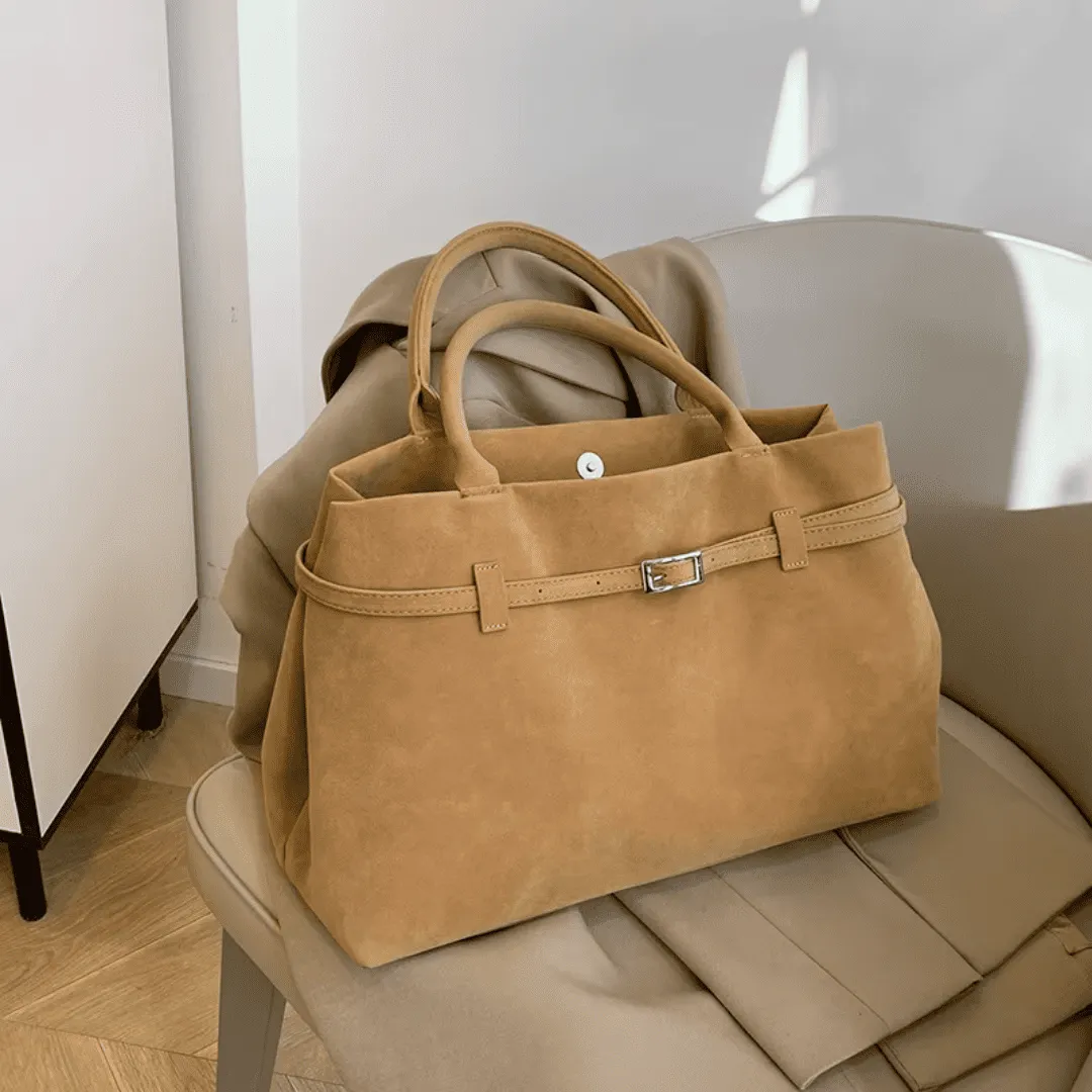 Suede Daily Tote