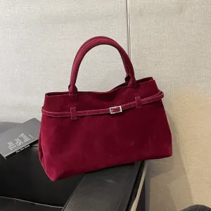 Suede Daily Tote