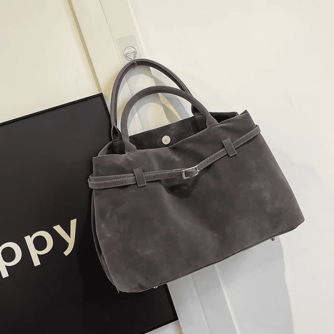 Suede Daily Tote