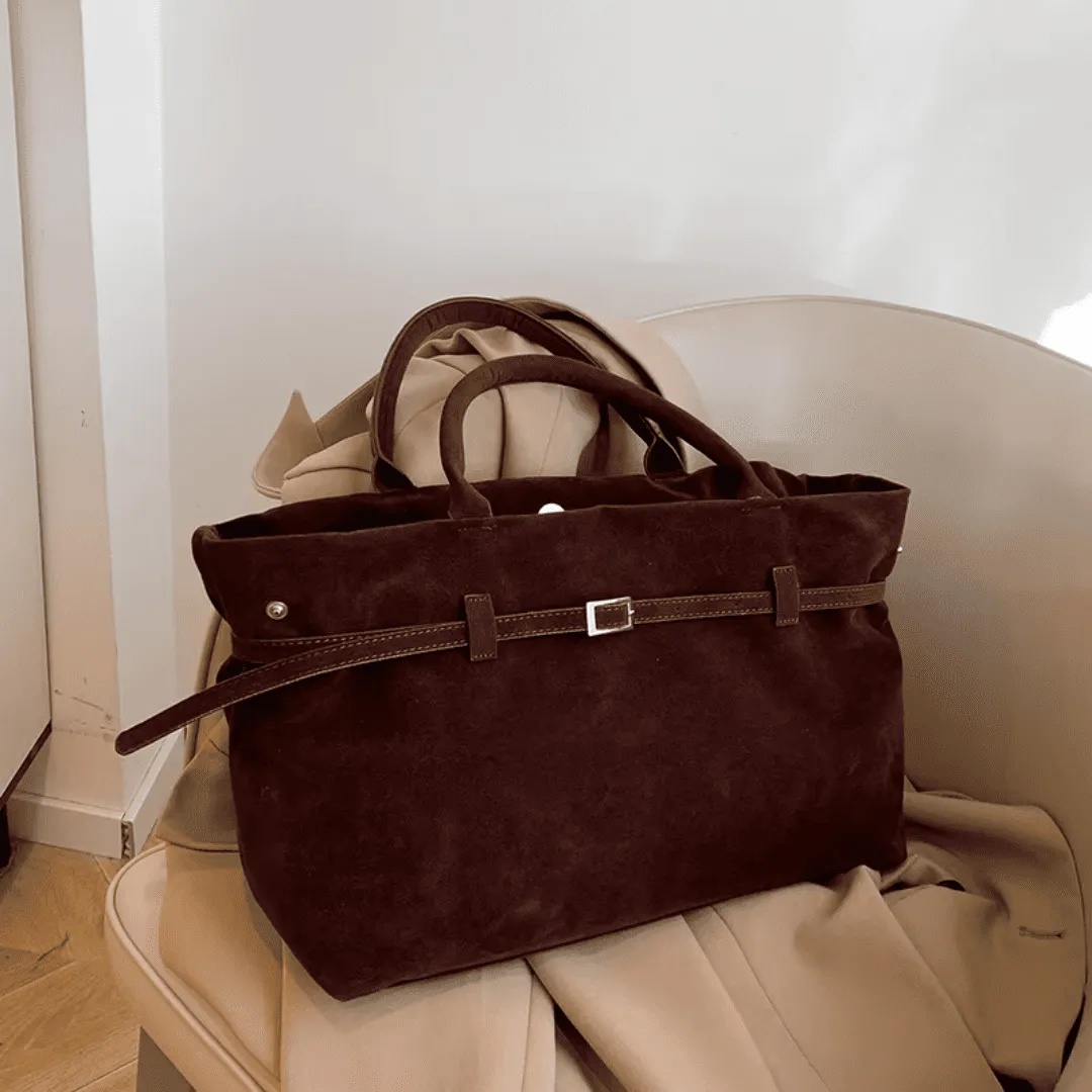 Suede Daily Tote